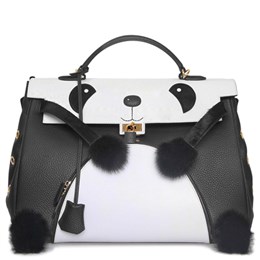 BSWH001-09 lady leather bag manufacturers Panda modeling