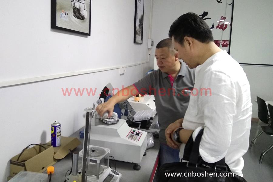 Boshen leather goods manufacturer Selects the State-of-art Leather Processing Testing Equipment