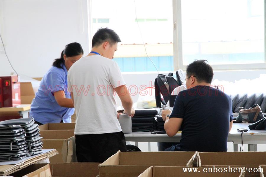 Guangzhou Boshen Leather Goods Manufacturer passed SGS inspection