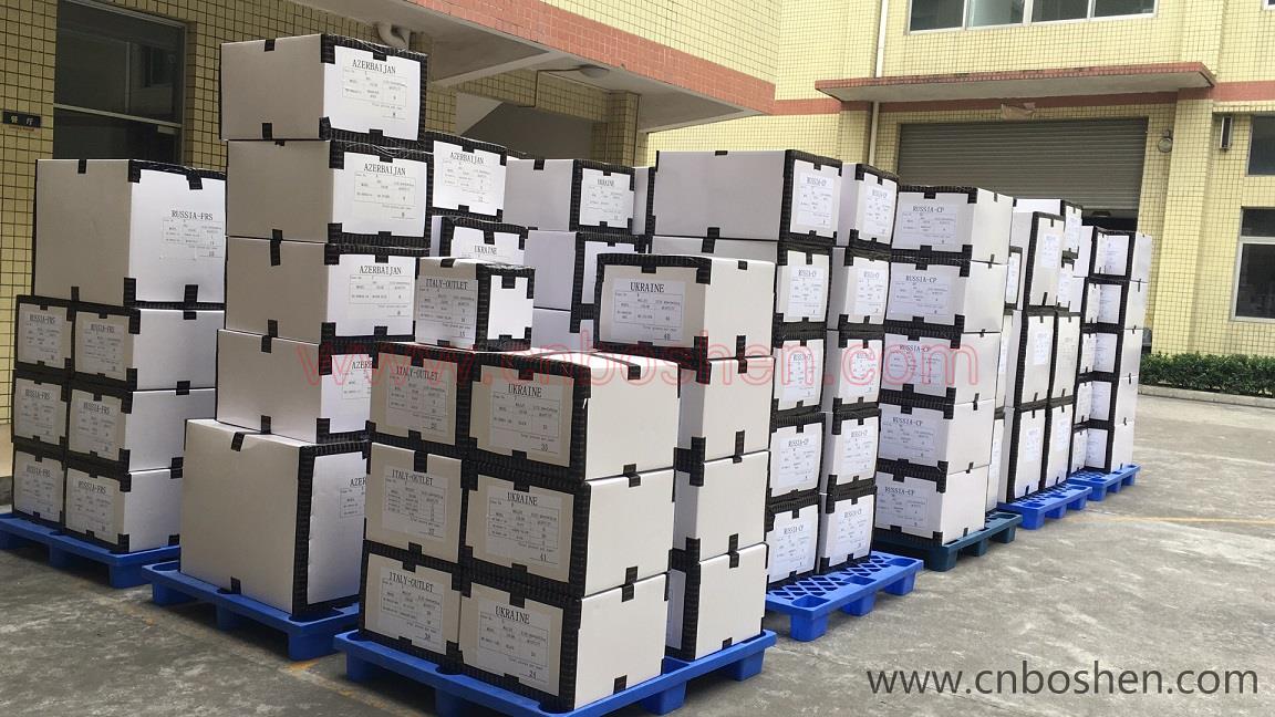 Guangzhou Boshen Leather Goods Manufacturer Finished Sending Out Goods for Regular Customers