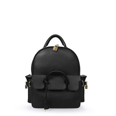 BSBP17003 men leather backpack bags manufacture