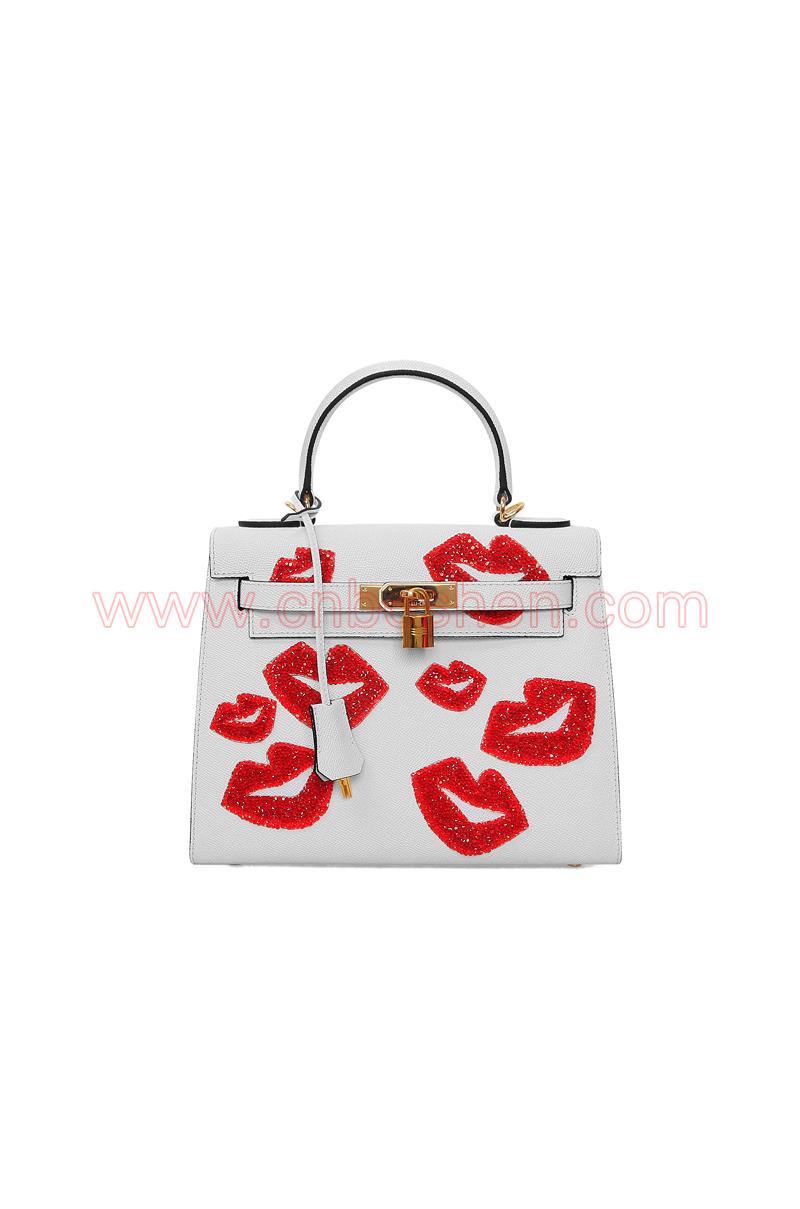 BSWH001-03 leather bag manufacture shell handbag