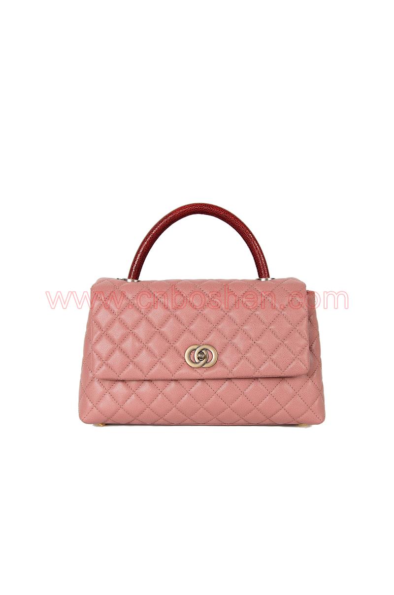 BSWH036-01 leather bag manufacture shell handbag
