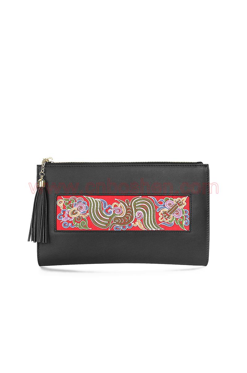 BSWC001-01 lady leather wallet manufacturers