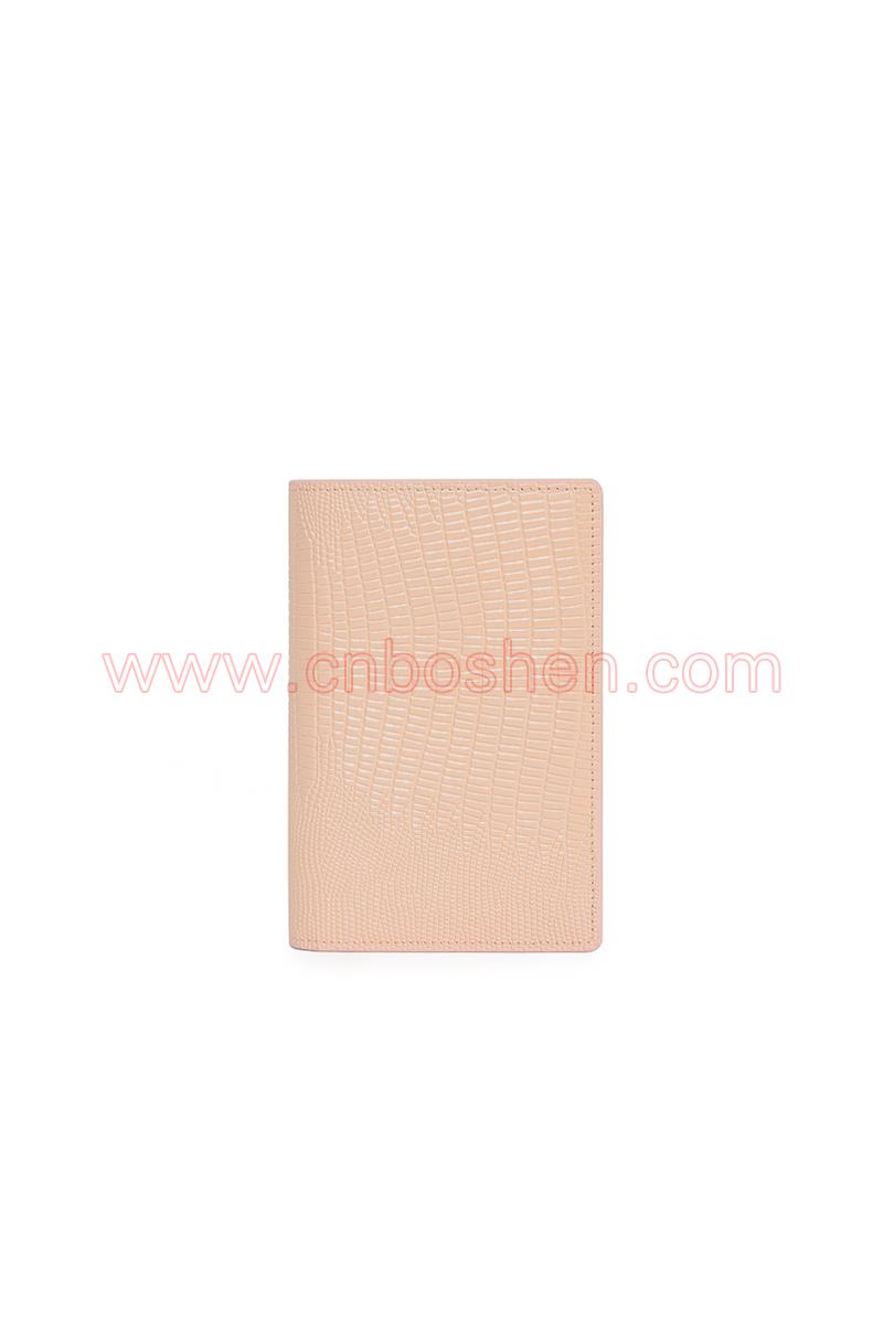 BS-TB014-02 China Passport wallet leather goods manufacturer