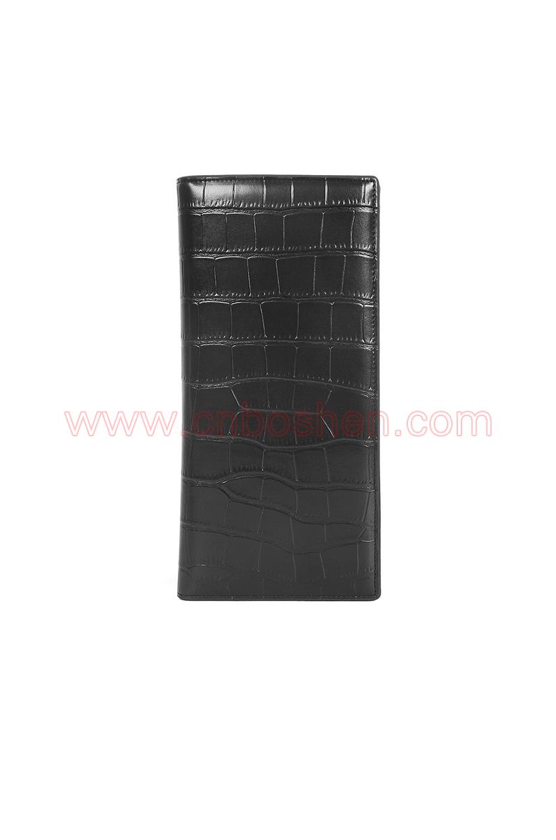 BS-TB013-03 China Passport wallet leather goods manufacturer