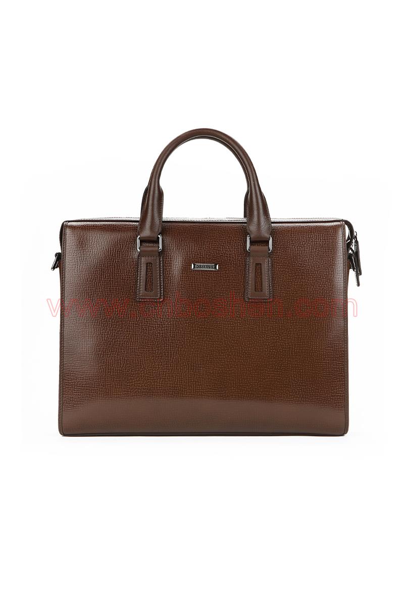 BS-MB009-01 leather bag manufacture men shell bags briefcase