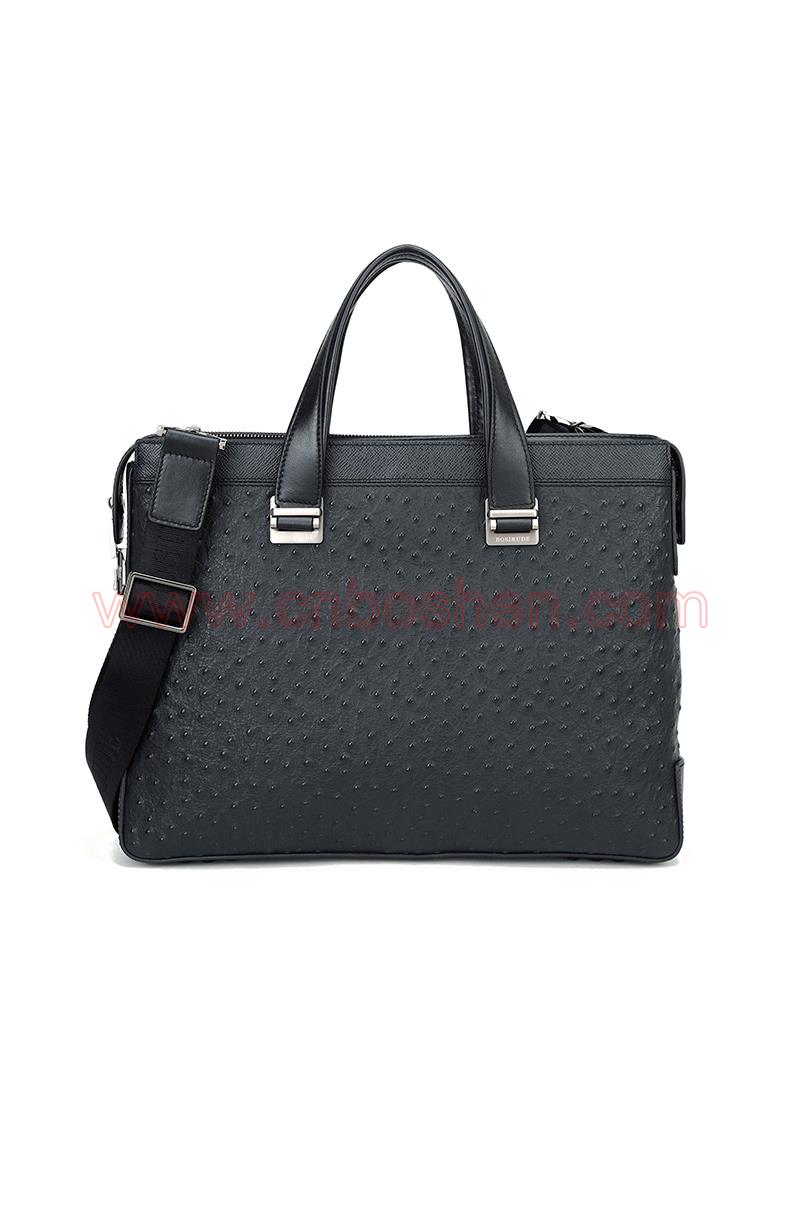 BS-MB004-01 classic casual leather briefcase manufacturers