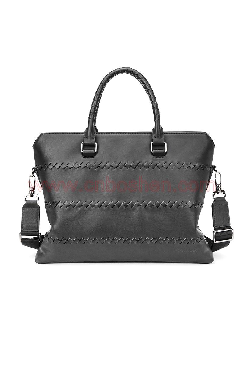 BS-MB002-01 leather bag manufacture men shell bags briefcase