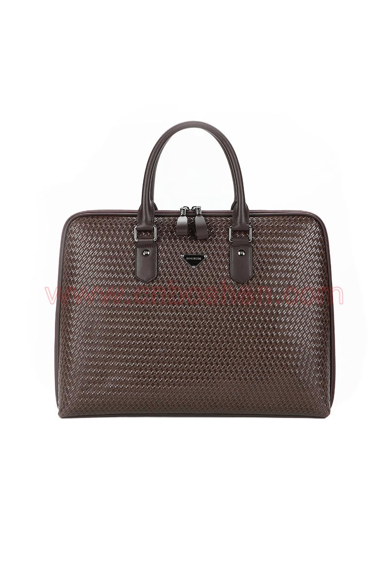 BS-MB001-01 leather bag manufacture briefcase manufacturers