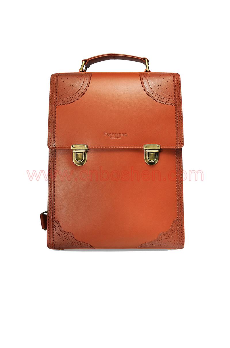 BS-BP001-01 leather bag manufacture men backpack bags