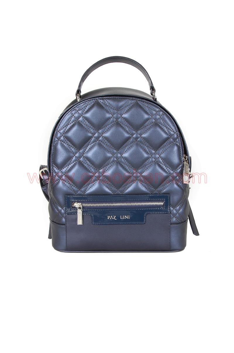 BS-WB001-01 leather bag manufacture lady backpack bags